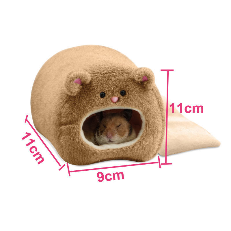 Hamster Soft Warm Bed Rat Hammock Pig Squirrel Winter Pet Toy Hamster Cage House Hanging Nest+Mat House Bed Animal Mice Rat Nest - Urban Pet Plaza 