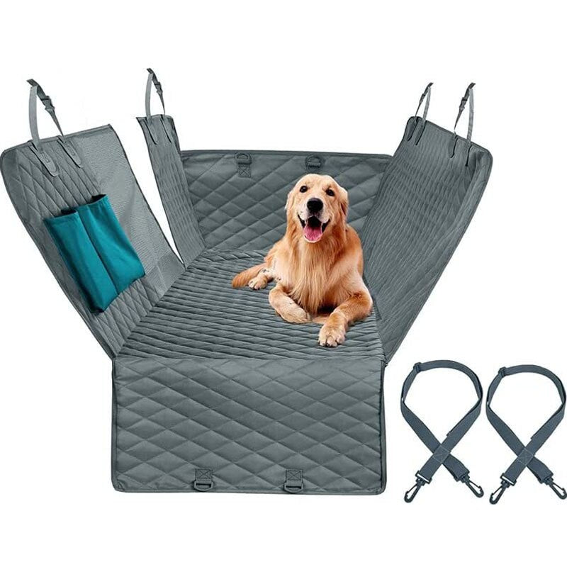 Dog Car Seat Cover Waterproof Pet Travel Dog Carriers Hammock Rear Back Seat Safety Protector Mat For Small Medium Large Dogs - Urban Pet Plaza 