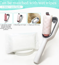 Double Sided Hair Removal Brushes for Cat Dog Pet Grooming Comb with Wipes Kitten Brush Pet Products Supplies - Urban Pet Plaza 