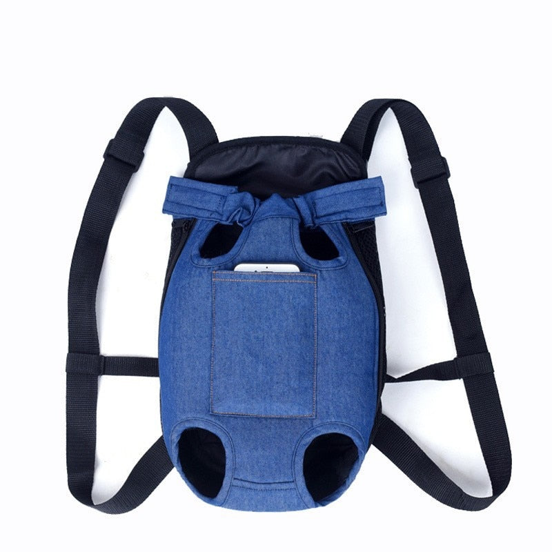 Pet Dog Carrier Backpack Mesh Dog Carriers Bag Breathable Portable Pet Dog Carrier Adjustable Mesh Dogs Strap Backpack - Urban Pet Plaza 