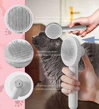 Cat Brush Pet Grooming Brush for Cats Remove Hairs Pet Cat Hair Remover Pets Hair Removal Comb Puppy Kitten Grooming Accessories - Urban Pet Plaza 