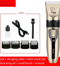 Dog Clipper Suit Dog Hair Clipper GroominHaircut Trimmer Shaver Set Pets Cordless Rechargeable Professional Multiple PET Uses - Urban Pet Plaza 