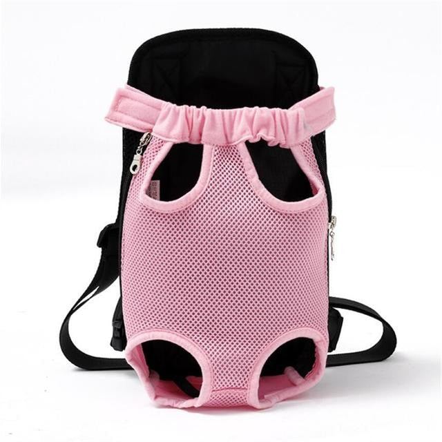 Pet Dog Carrier Backpack Mesh Dog Carriers Bag Breathable Portable Pet Dog Carrier Adjustable Mesh Dogs Strap Backpack - Urban Pet Plaza 