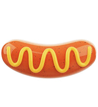 2023 New Sausage Dog Chew Toys TPR Indestructible Dog Toothbrush Toy Squeaky Fun Interactive Dog Toy for Small Medium Large Dogs - Urban Pet Plaza 