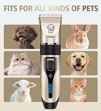 Dog Clipper Dog Hair Clippers Grooming (Pet/Cat/Dog/Rabbit) Haircut Trimmer Shaver Set Pets Cordless Rechargeable Professional - Urban Pet Plaza 