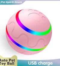 Smart Toy Ball Dog Cat Usb Rechargeable Funny Rolling Ball Electric Automatic Rotation Jumping Play Interactive Pet Supplies - Urban Pet Plaza 