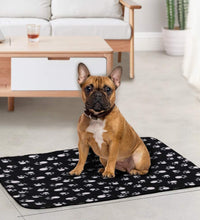 Multi Functional Pet Blankets Breathable Soft Thin Dog Blanket Warm Fleece Paw Print Blanket Bed Mat Cover for Dogs and Cats - Urban Pet Plaza 