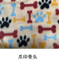 Multi Functional Pet Blankets Breathable Soft Thin Dog Blanket Warm Fleece Paw Print Blanket Bed Mat Cover for Dogs and Cats - Urban Pet Plaza 