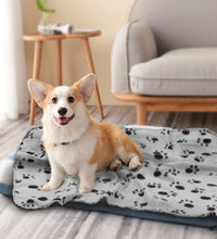 Multi Functional Pet Blankets Breathable Soft Thin Dog Blanket Warm Fleece Paw Print Blanket Bed Mat Cover for Dogs and Cats - Urban Pet Plaza 