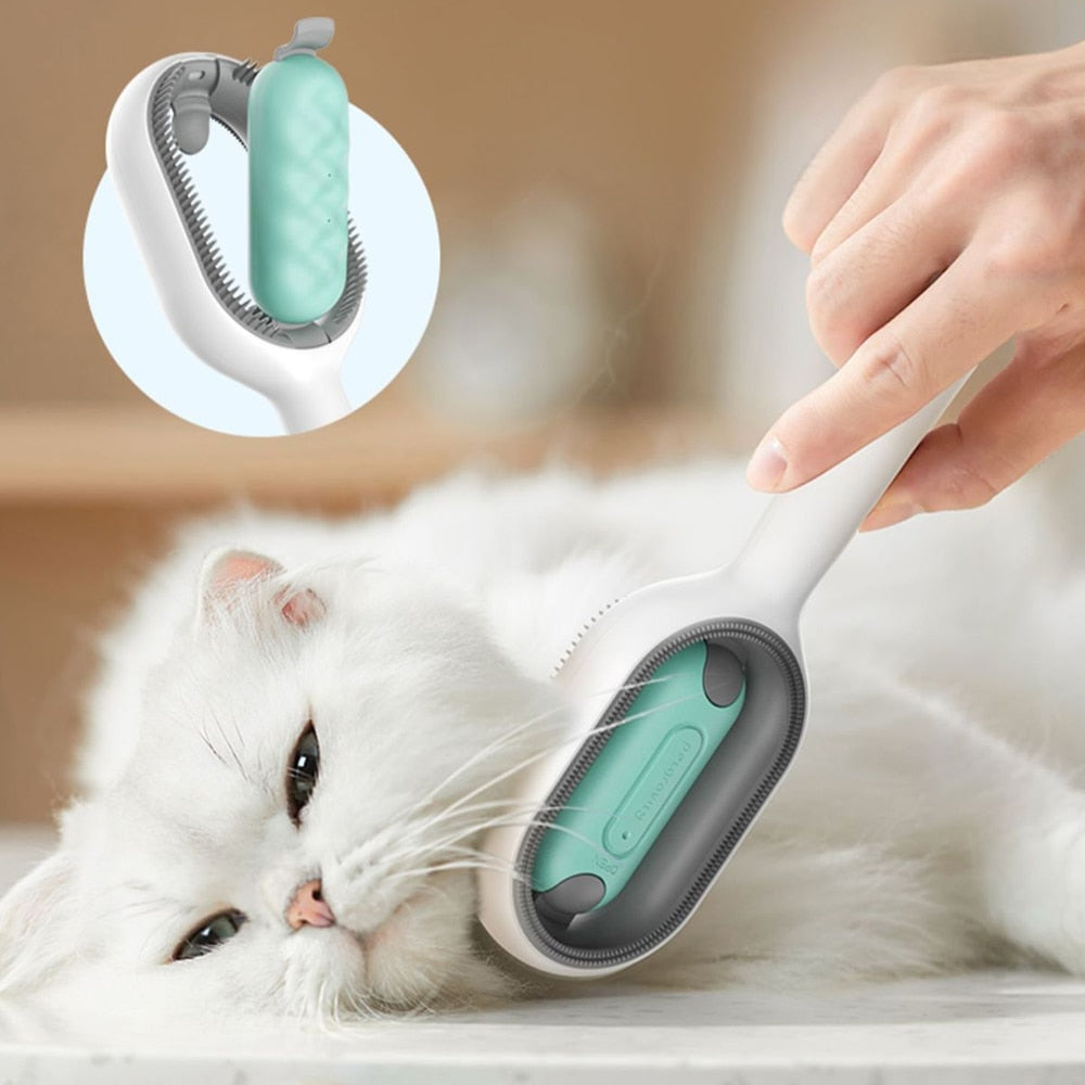 Cat Cleaning Floating Hair Removal Comb with Disposable Wipes Pet Grooming Accessories for Cats Gotas mascotas Dog Brush - Urban Pet Plaza 