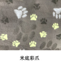 Multi Functional Pet Blankets Breathable Soft Thin Dog Blanket Warm Fleece Paw Print Blanket Bed Mat Cover for Dogs and Cats - Urban Pet Plaza 