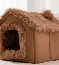 Foldable Dog House Pet Cat Bed Winter Dog Villa Sleep Kennel Removable Nest Warm Enclosed Cave Sofa Pets Supplies - Urban Pet Plaza 