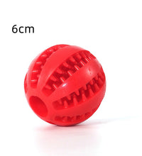 Natural Rubber Pet Dog Toys Dog Chew Toys Tooth Cleaning Treat Ball Extra-tough Interactive Elasticity Ball for Pet Accessories - Urban Pet Plaza 