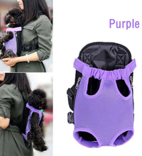 Pet Dog Carrier Backpack Mesh Dog Carriers Bag Breathable Portable Pet Dog Carrier Adjustable Mesh Dogs Strap Backpack - Urban Pet Plaza 