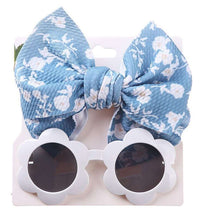 2Pcs/Set Pet Dog Headband Summer Beach Dog Sunglasses Dog Grooming Party Photography Props Cat Headband Bow Pet Hair Accessories - Urban Pet Plaza 