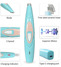 Electric Dog Clippers Professional Pet Foot Hair Trimmer Dog Grooming Hairdresser Dog Shear Butt Ear Eyes Hair Cutter Pedicure - Urban Pet Plaza 