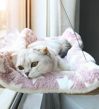 Hanging Cat Bed Pet Cat Hammock Aerial Cats Bed House Kitten Climbing Frame Sunny Window Seat Nest Bearing 20kg Pet Accessories - Urban Pet Plaza 