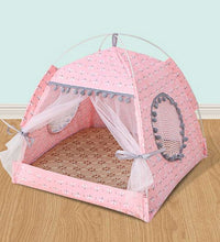 Breathable Cat Dog Litter Tent Kennel Foldable Universal Indoor Teepee Pet House Breathable Puppy Tent Bed Dog Supplies - Urban Pet Plaza 