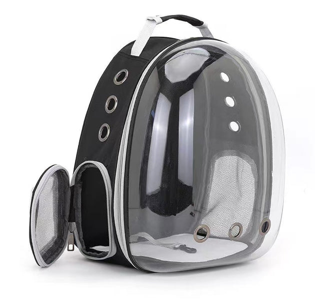 Astronaut Window Dog Cat Carrier Breathable Transparent Backpack Pet Travel Bag - Urban Pet Plaza 