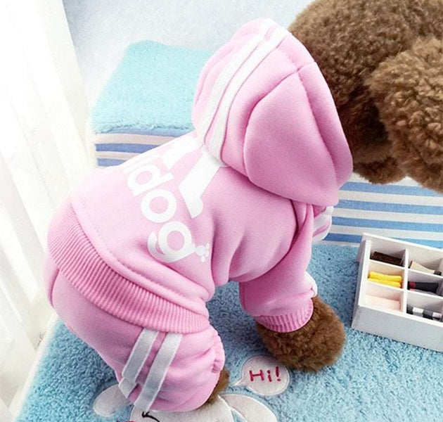 Clothes For Small Dogs Autumn Winter Warm Puppy Pet Cat Coat Jacket Sport Dog Jumpsuits Chihuahua French Bulldog Clothing Outfit - Urban Pet Plaza 