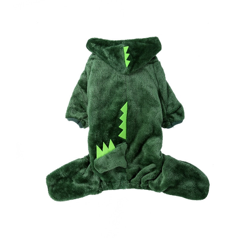 Pet Dog Clothes Cosplay Dog Cat Clothes Warm Dinosaur Clothes Puppy Coat Puppy Clothes Pet Clothes Big Dog Hoodie - Urban Pet Plaza 