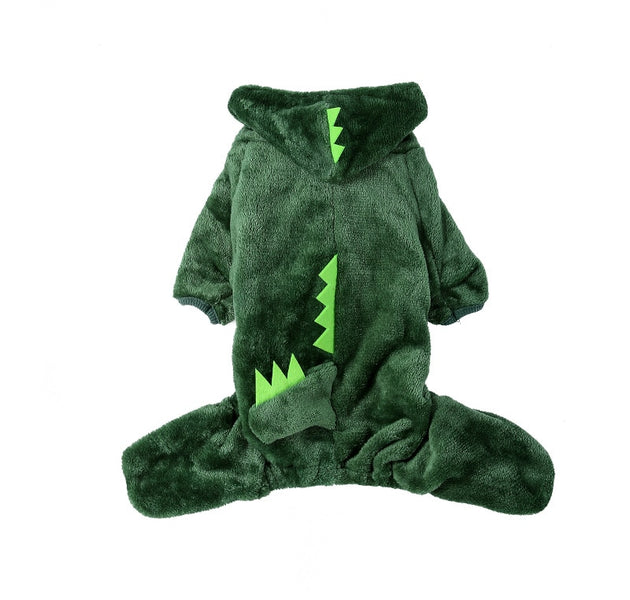 Pet Dog Clothes Cosplay Dog Cat Clothes Warm Dinosaur Clothes Puppy Coat Puppy Clothes Pet Clothes Big Dog Hoodie - Urban Pet Plaza 