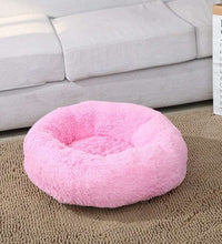 Bonzerpet Dog Bed Long Soft Plush Fur Deep Sleep Dog Cat Washable House Non-slip Round Cushion Colorful Pillow Mat Pet Sofa - Urban Pet Plaza 