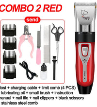 Dog Clipper Suit Dog Hair Clipper GroominHaircut Trimmer Shaver Set Pets Cordless Rechargeable Professional Multiple PET Uses - Urban Pet Plaza 