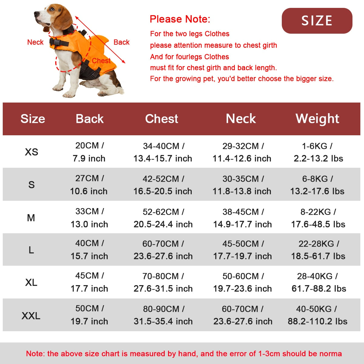 Shark Dog Life Jacket Enhanced Buoyancy Small Dogs Swimming Clothes Safety Vest with Handle for Medium Large Dogs Surfing - Urban Pet Plaza 