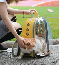 Astronaut Window Dog Cat Carrier Breathable Transparent Backpack Pet Travel Bag - Urban Pet Plaza 