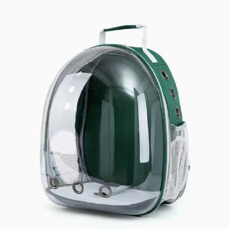 Astronaut Window Dog Cat Carrier Breathable Transparent Backpack Pet Travel Bag - Urban Pet Plaza 