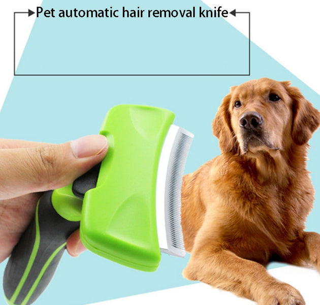 New Pet Hair Remover Combs Furmine Cat Grooming Brush Deshedding Tool Comb Edge Trimming Dog Cat Rake Removal fur brush - Urban Pet Plaza 