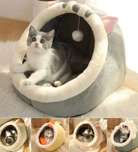 Deep Sleep Cat Bed Warm Pet Basket Cozy Cat House Kitten Lounger Cushion Cat Nesk Tent Very Soft Small Dog Mat Bag Cave Cats Bed - Urban Pet Plaza 