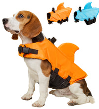 Shark Dog Life Jacket Enhanced Buoyancy Small Dogs Swimming Clothes Safety Vest with Handle for Medium Large Dogs Surfing - Urban Pet Plaza 