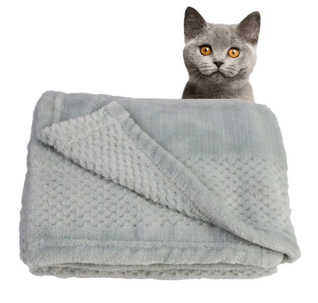 Winter Warm Pet Blanket Soft Fluffy Dog Solid Pet Bed Sheet Comfortable and Soft Cat and Dog Cushion Blanket Pet Supplies - Urban Pet Plaza 