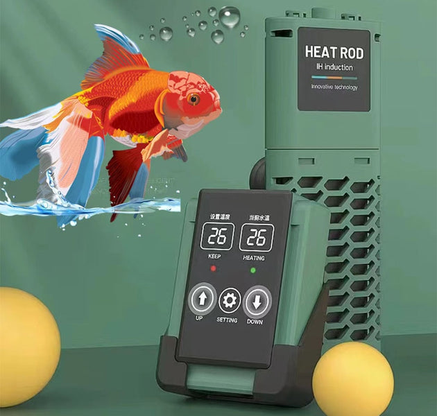 Fish Tank Heater Automatic Constant Temperature Explosion-Proof Heater 1200W Aquarium LED Digital Display Gold Fish Heating Rod - Urban Pet Plaza 