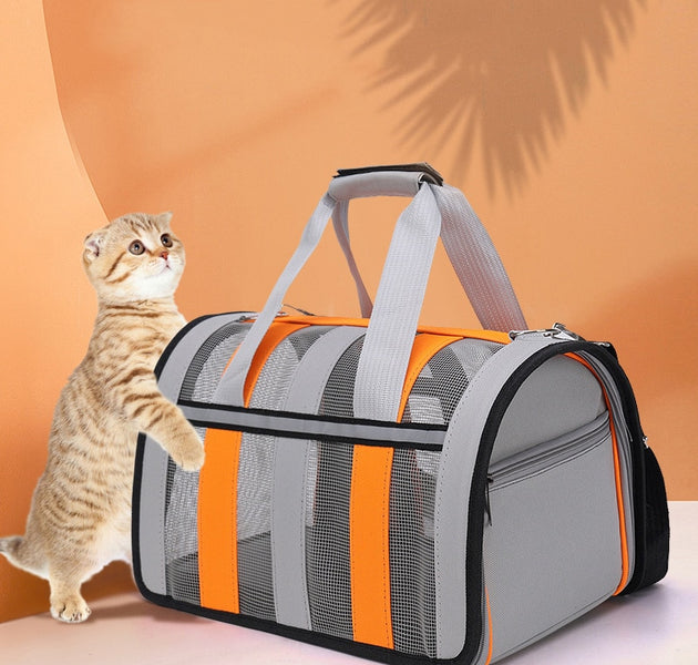 Pet Outing Portable Cat Dogs Handbag Summer Breathable Carrier Travel Puppy Kitten Single Shoulder Bag Pet Carrying Bag Supplie - Urban Pet Plaza 