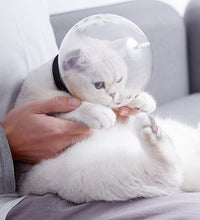 Kitten Head Protective Space Ball Pet Grooming Cover Accessories for Cats Breathable Muzzle Mask Helmet Bath Supplies Anti-bite - Urban Pet Plaza 