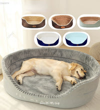 Double Sided Dog Bed Big Size Extra Large Dogs House Sofa Kennel Soft Fleece Pet Dog Cat Warm Bed S-L pet accessories - Urban Pet Plaza 