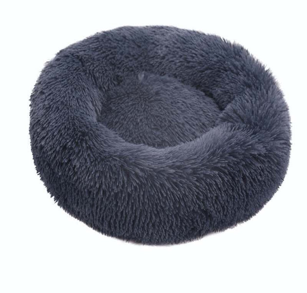 Super Soft Pet Dog Cat Bed Plush Full Size Washable Calm Bed Donut Bed Comfortable Sleeping Bed For Large Medium Small Dogs - Urban Pet Plaza 