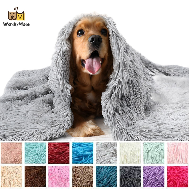 Worthymate Fleece Soft Dog Blanket Free Shipping Kennel Bathroom Sleep Lounger For Dog Pet Supplies - Urban Pet Plaza 